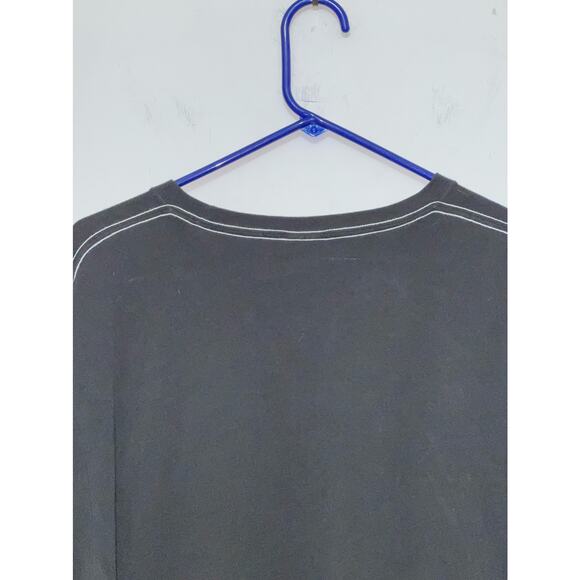 VTG Hard Rock Baltimore Distressed Double Guitar Single Stitch V-Neck Tee SM - Picture 8 of 10